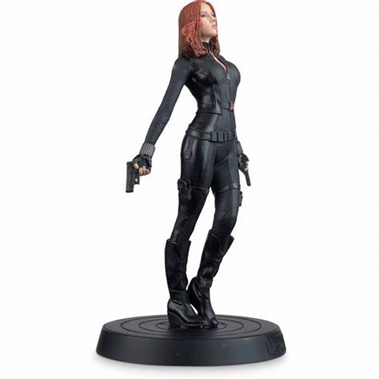 Marvel Movie 1:16 Figures - Black Widow 18 cm - flash vidéo