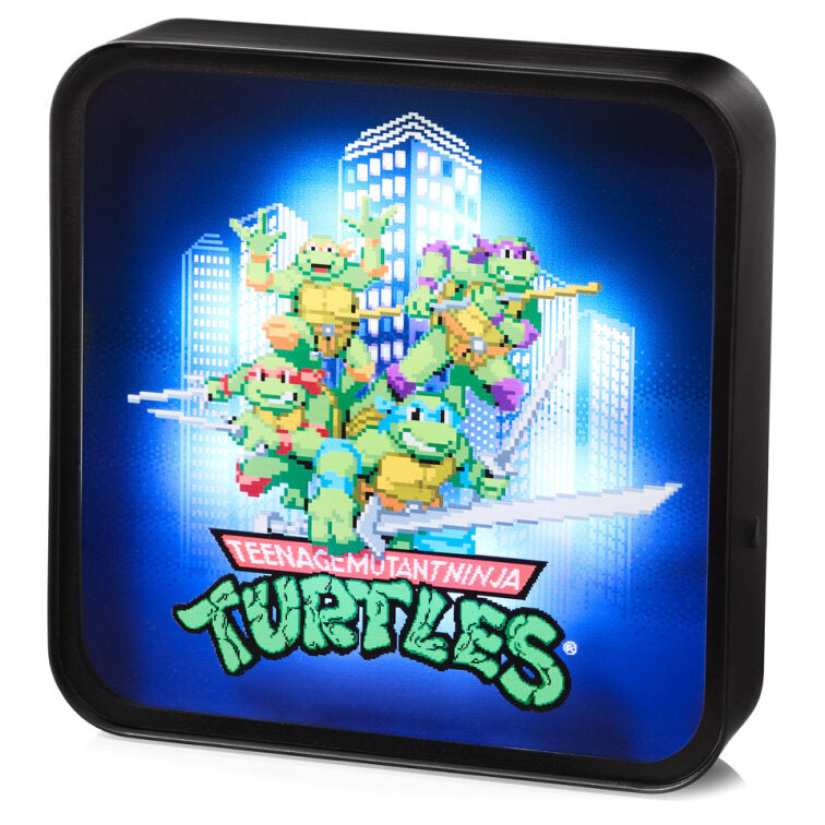 Les Tortues Ninja - Lampe en plexiglas TMNT - flash vidéo