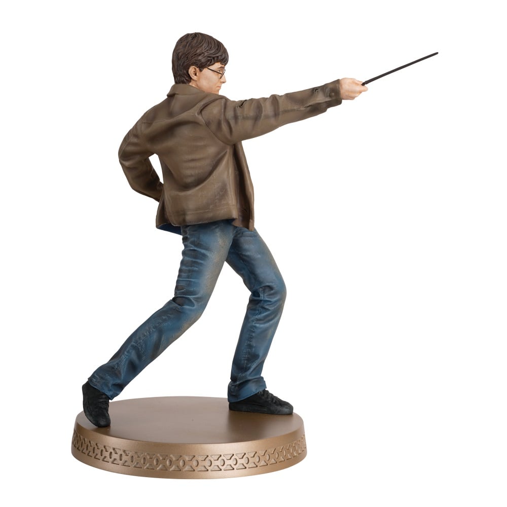 Harry Potter - Méga statue de Harry Potter en position de combat - flash vidéo