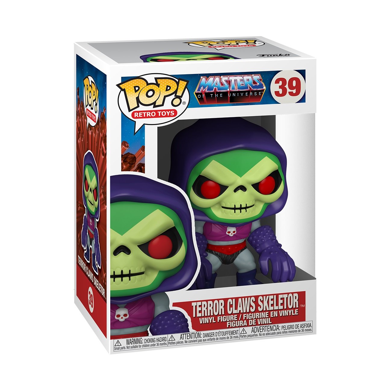 Funko Pop! Retro Toys: Masters of the Universe - Terror Claws Skeletor - flash vidéo