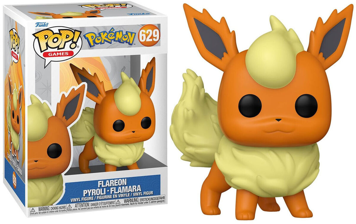 Funko Pop! Games: Pokémon - Pyroli MULT Merchandising - flash vidéo