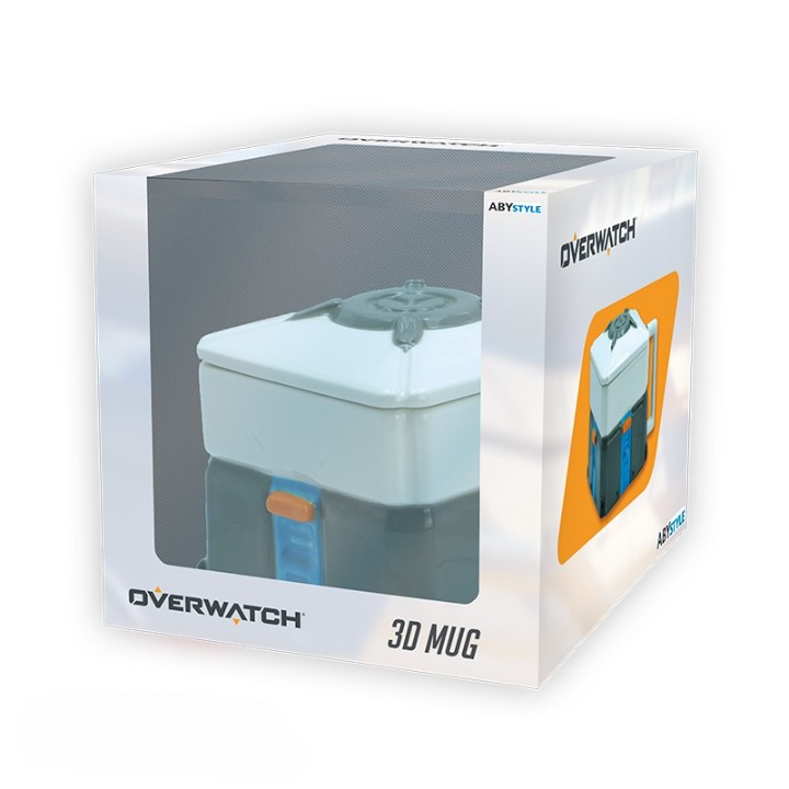 Overwatch - Boîte d'Objet Mug 3D - flash vidéo