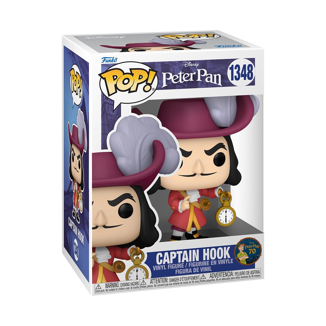 Funko Pop! Disney: Peter Pan 70th Anniversary - Captain Hook - flash vidéo