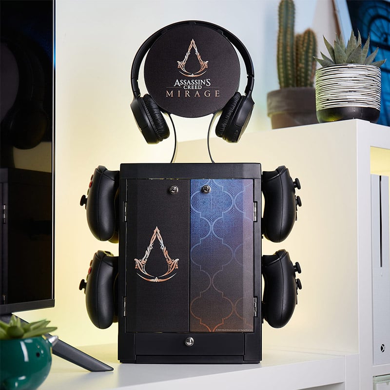 Numskull - Meuble de rangement inspiré d'Assassin's Creed pour gamer - flash vidéo