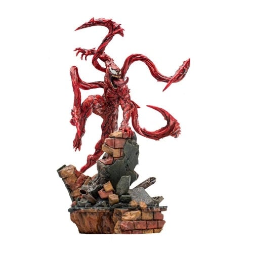 Iron Studios - BDS Arts Scale 1/10 - Marvel - Venom: Let There Be Carnage - Carnage Statue 30cm - flash vidéo