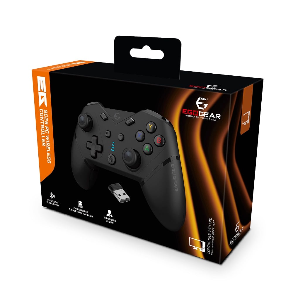 EgoGear - Manette sans fil SC25 pour PC - flash vidéo