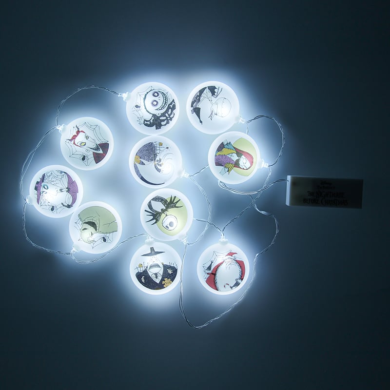 L'Étrange Noël de monsieur Jack - Guirlande Lumineuse avec Stickers - flash vidéo