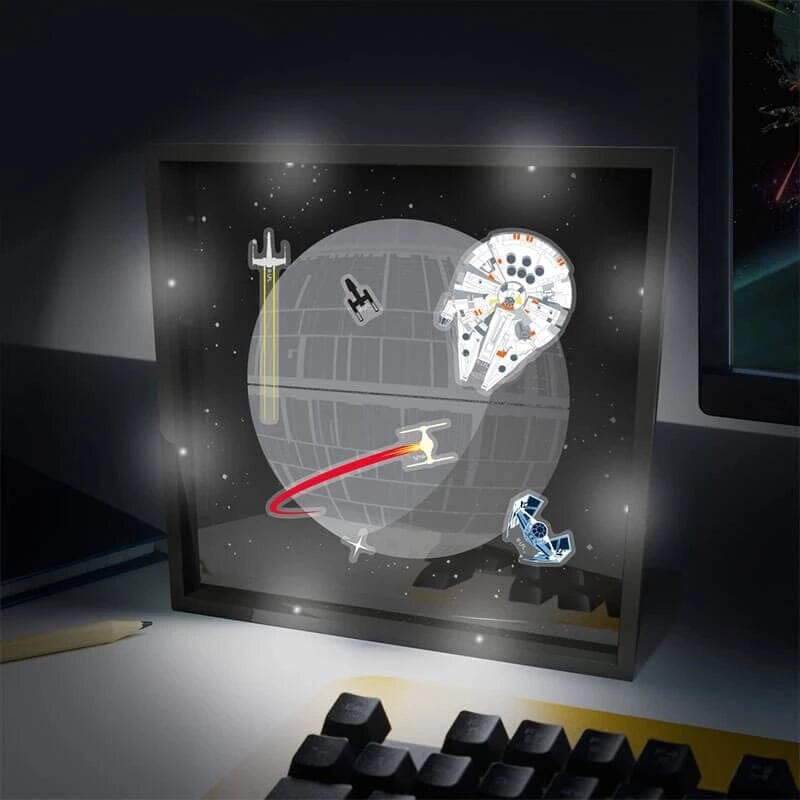 Star Wars - Cadre lumineux Vaisseaux - flash vidéo