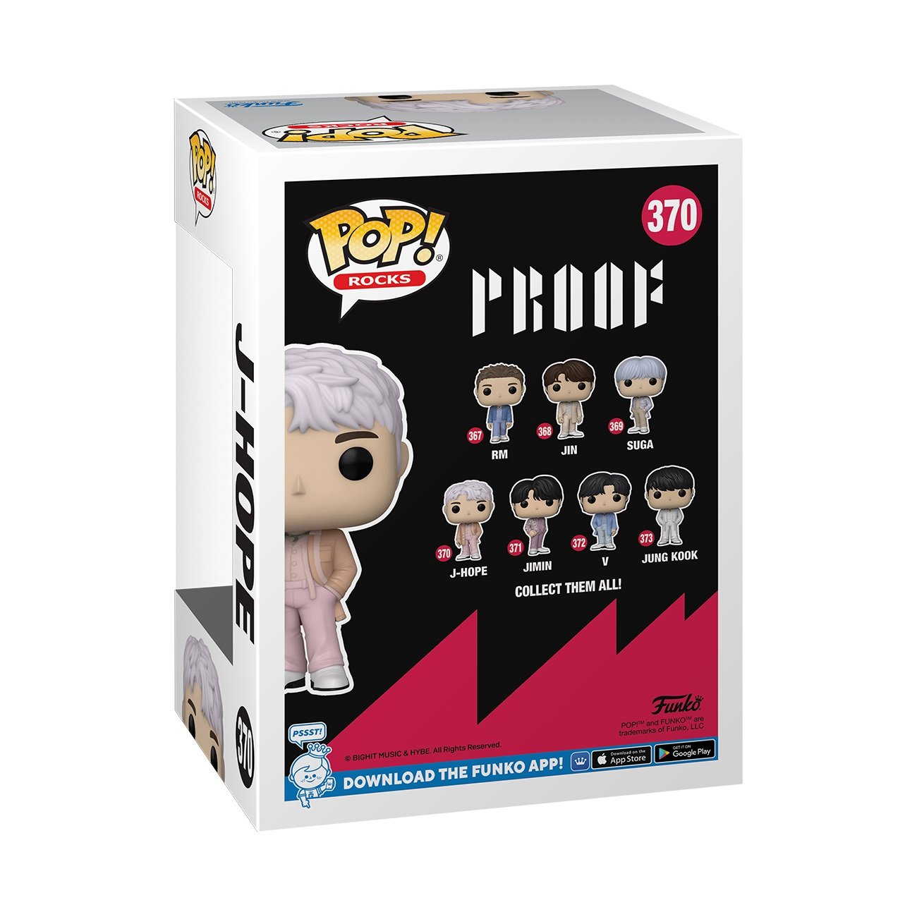 Funko Pop! Rocks: BTS - J Hope - flash vidéo
