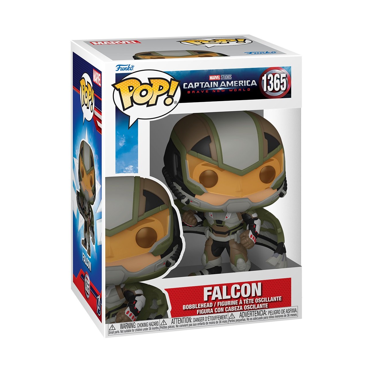 Funko Pop! Marvel: Captain America: Brave New World - Falcon - flash vidéo