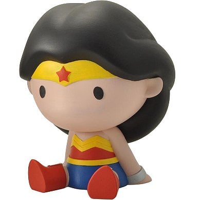Plastoy - Chibi Wonder Woman Mini Money Box - flash vidéo