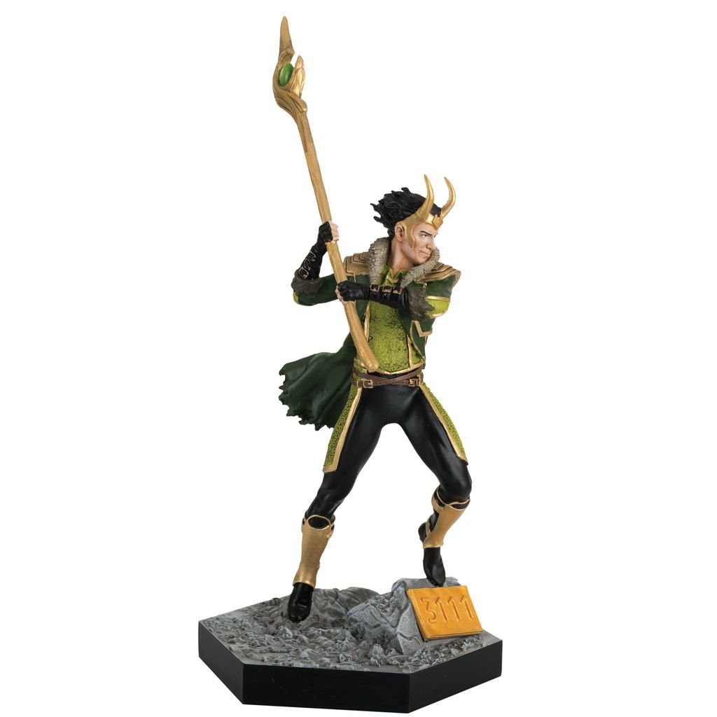 Marvel 1:18 Dynamics Figure - Loki 13 cm - flash vidéo