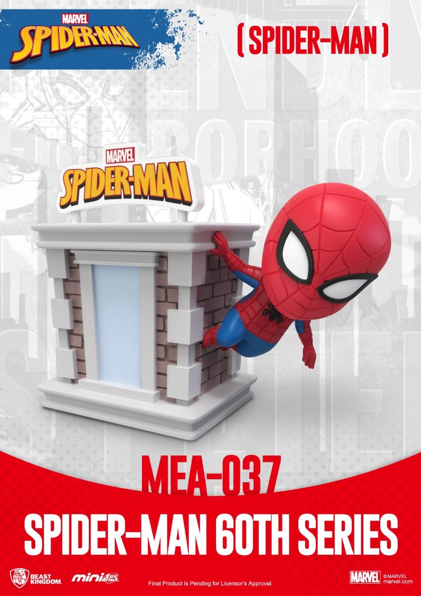 Marvel - MEA-037 - Spider-Man 60th Anniversaire Series (Set) - flash vidéo