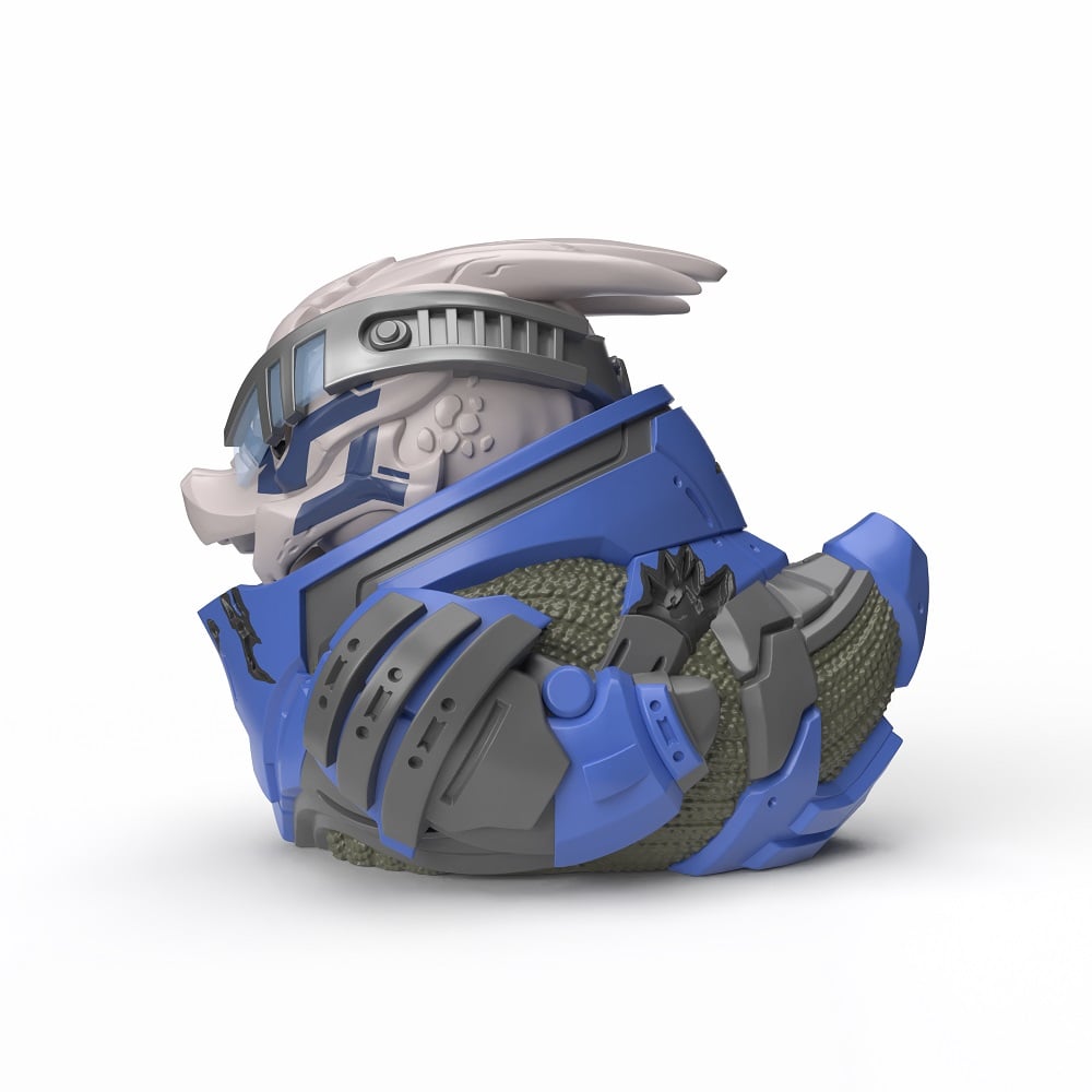 Numskull - Mini TUBBZ Canard de bain - Mass Effect - Garrus (Édition baignoire) - 8cm - flash vidéo