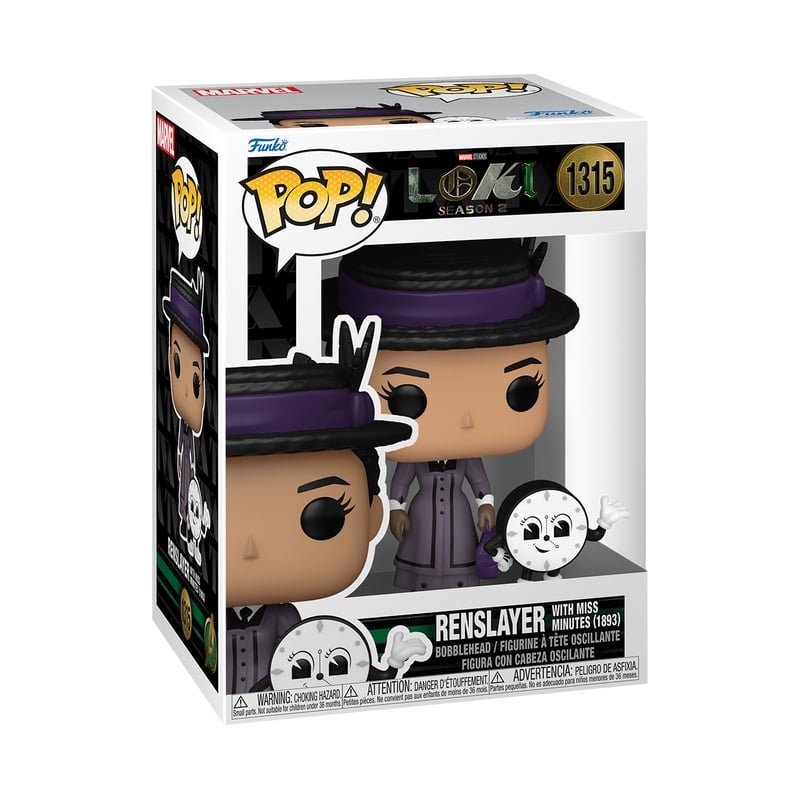Funko Pop! Marvel: Loki Season 2 - Renslayer with Miss Minutes - flash vidéo
