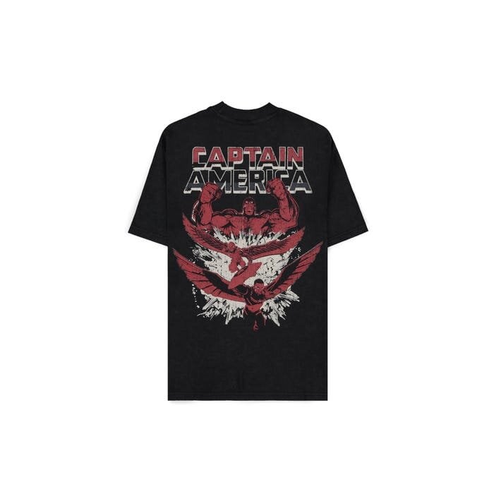 Marvel - Captain America - T-shirt Homme à manches courtes "3 Heroes" - S - flash vidéo