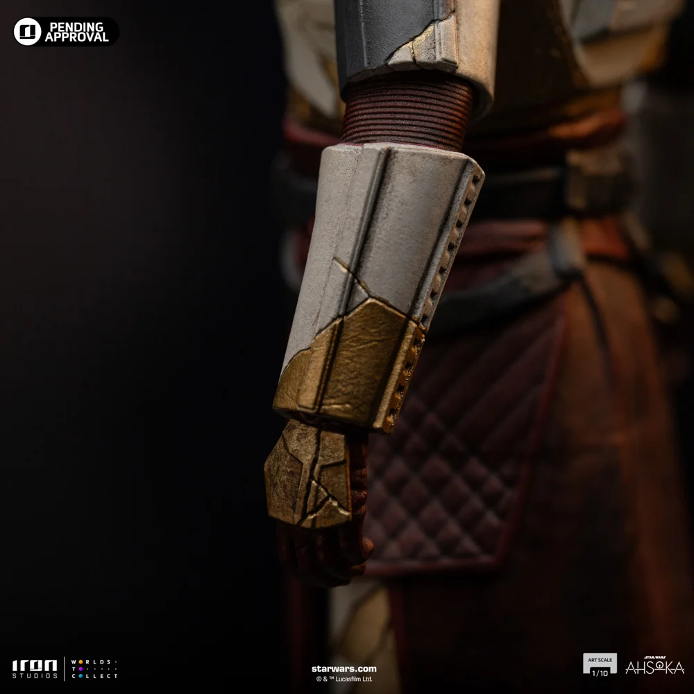 Iron Studios - Art Scale 1/10 - Star Wars : Ahsoka - Captain Enoch Statue 18cm - flash vidéo