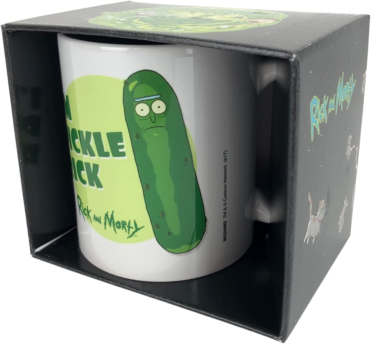 Rick et Morty - Cornichon Coffee Mug 315ml - flash vidéo