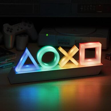 Playstation - Playstation Heritage Lampe Icônes - flash vidéo
