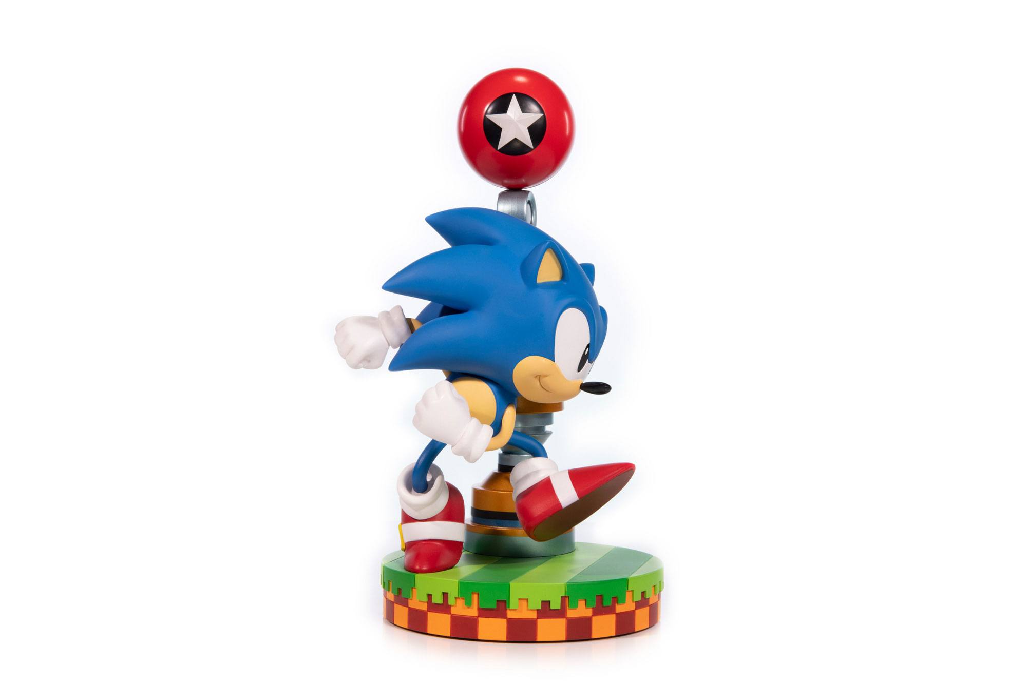 First 4 Figures - Sonic The Hedgehog - Sonic Diorama Statue Edition Standard 26cm - flash vidéo
