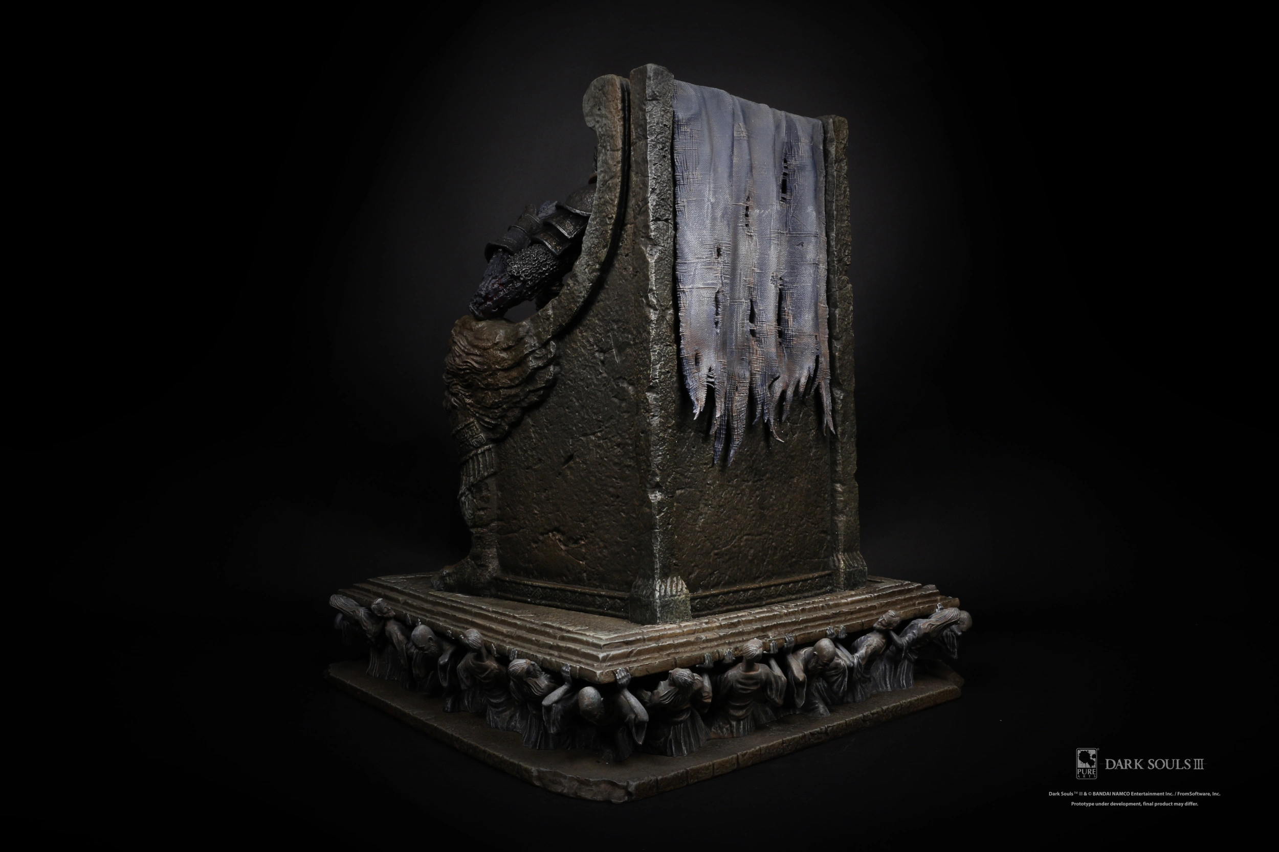 PureArts - 1:12 Scale Statues - Dark Souls 3 - Yhorm Statue 52cm - flash vidéo