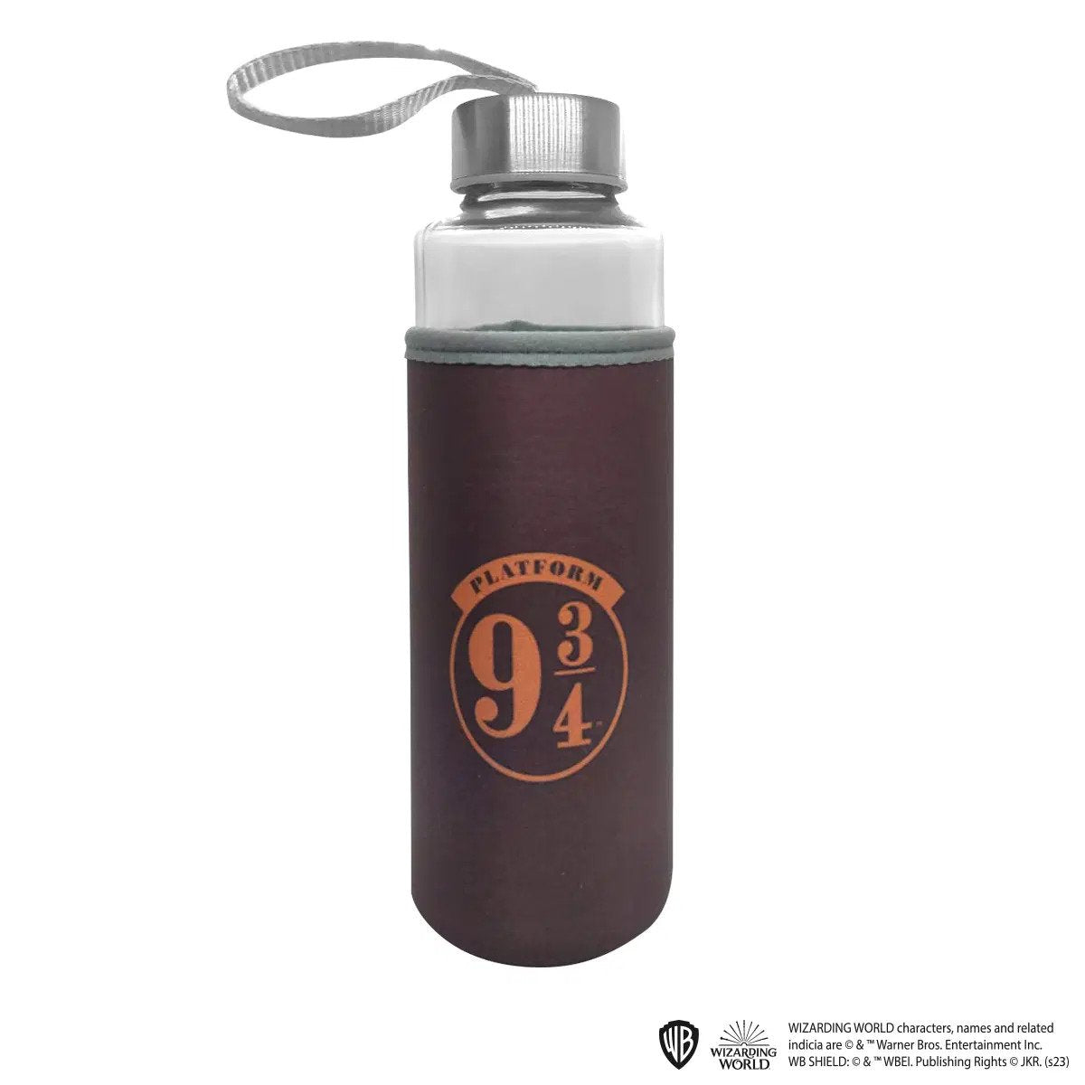 Wizarding World - Harry Potter - Bouteille d'eau en verre - Voie 9 3/4 - flash vidéo