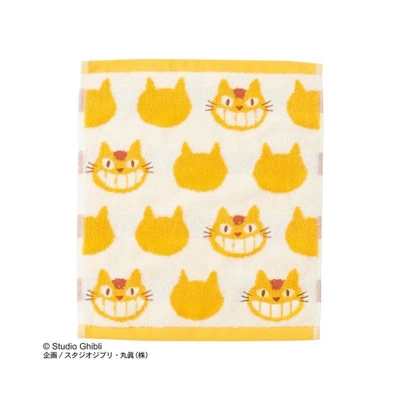 Mon Voisin Totoro - Mini serviette Silhouette de Chatbus 33x36 cm - flash vidéo