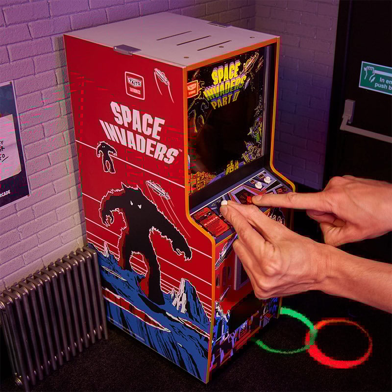 Numskull - Cabine d'arcade Space Invaders II à l'échelle 1/4 - flash vidéo