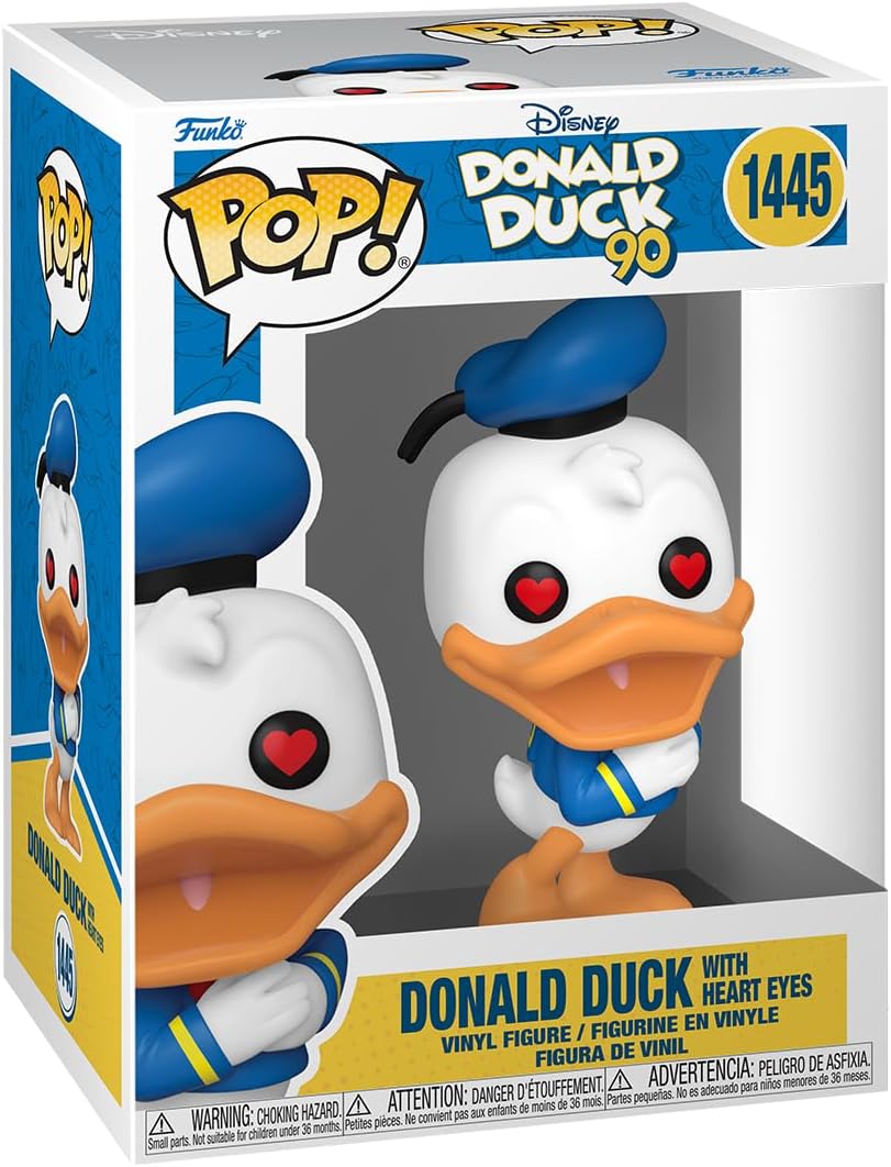 Funko Pop! Disney: Donald Duck 90th Anniversary - Donald Duck with Heart Eyes - flash vidéo