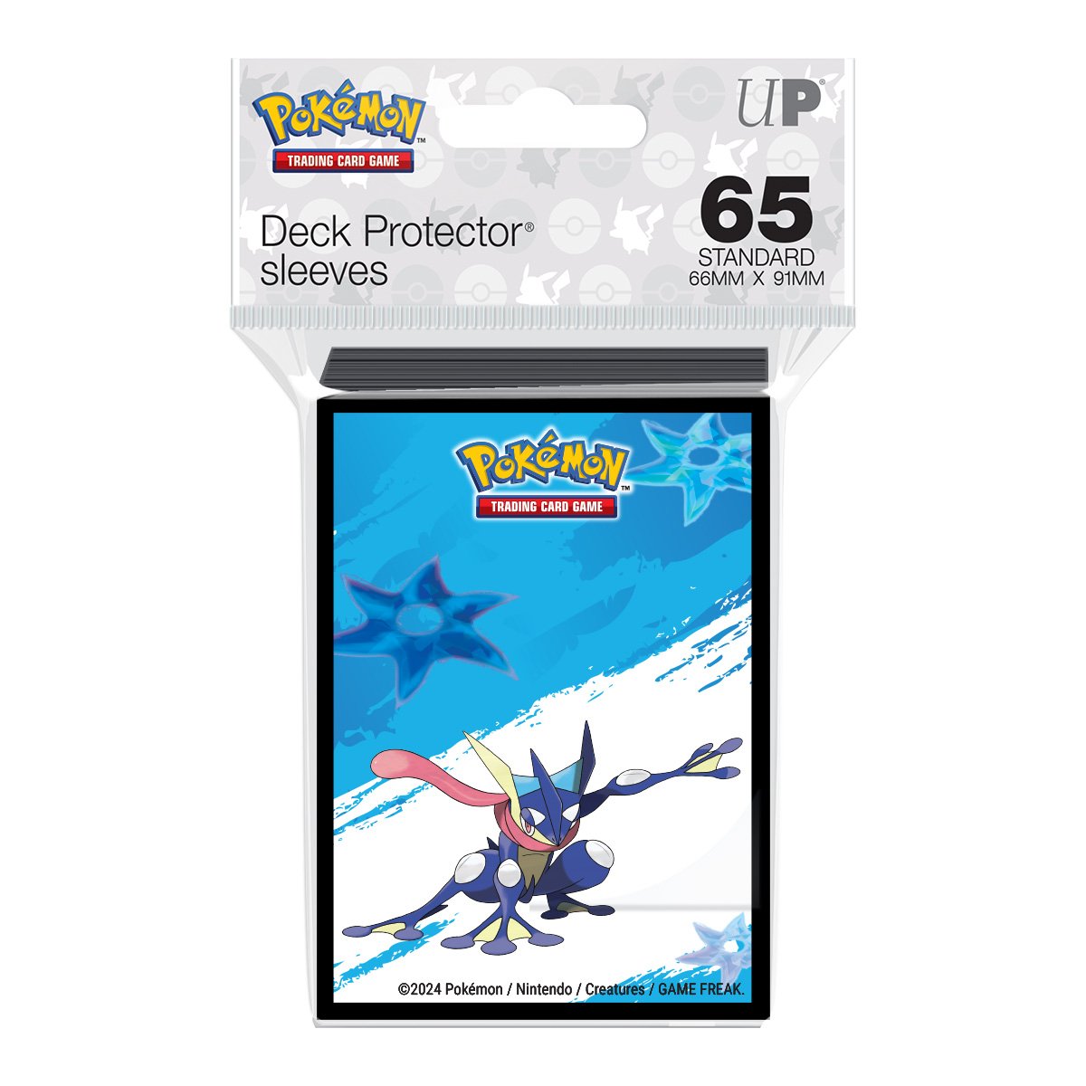 Ultra Pro - Pokémon JCC - Sachet de 65 protèges cartes standard - Amphinobi (63 x 89 mm) - flash vidéo