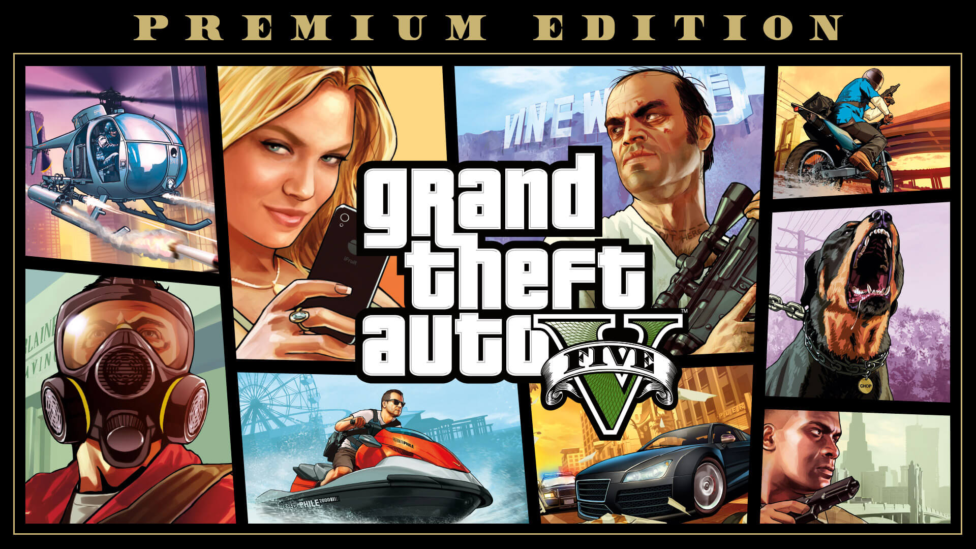 GTA 5 (Grand Theft Auto V) Premium Edition - flash vidéo