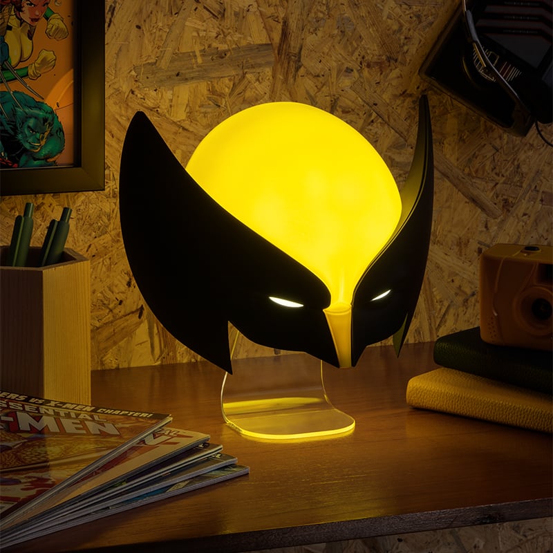 X-Men - Lampe Masque de Wolverine - flash vidéo