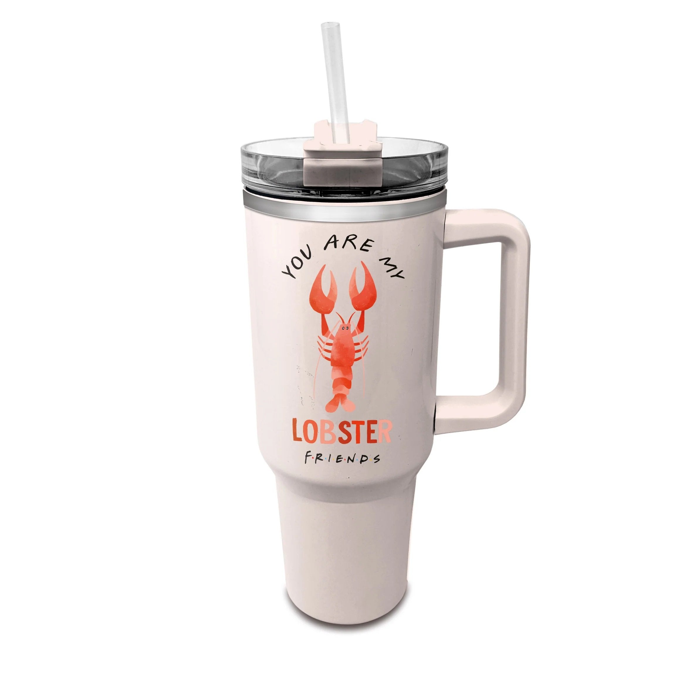 Friends - Mug de voyage en acier inoxydable 1.2L - flash vidéo