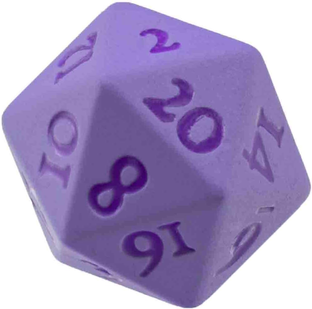 Ultra Pro - Vivid Heavy Metal D20 : Violet - flash vidéo