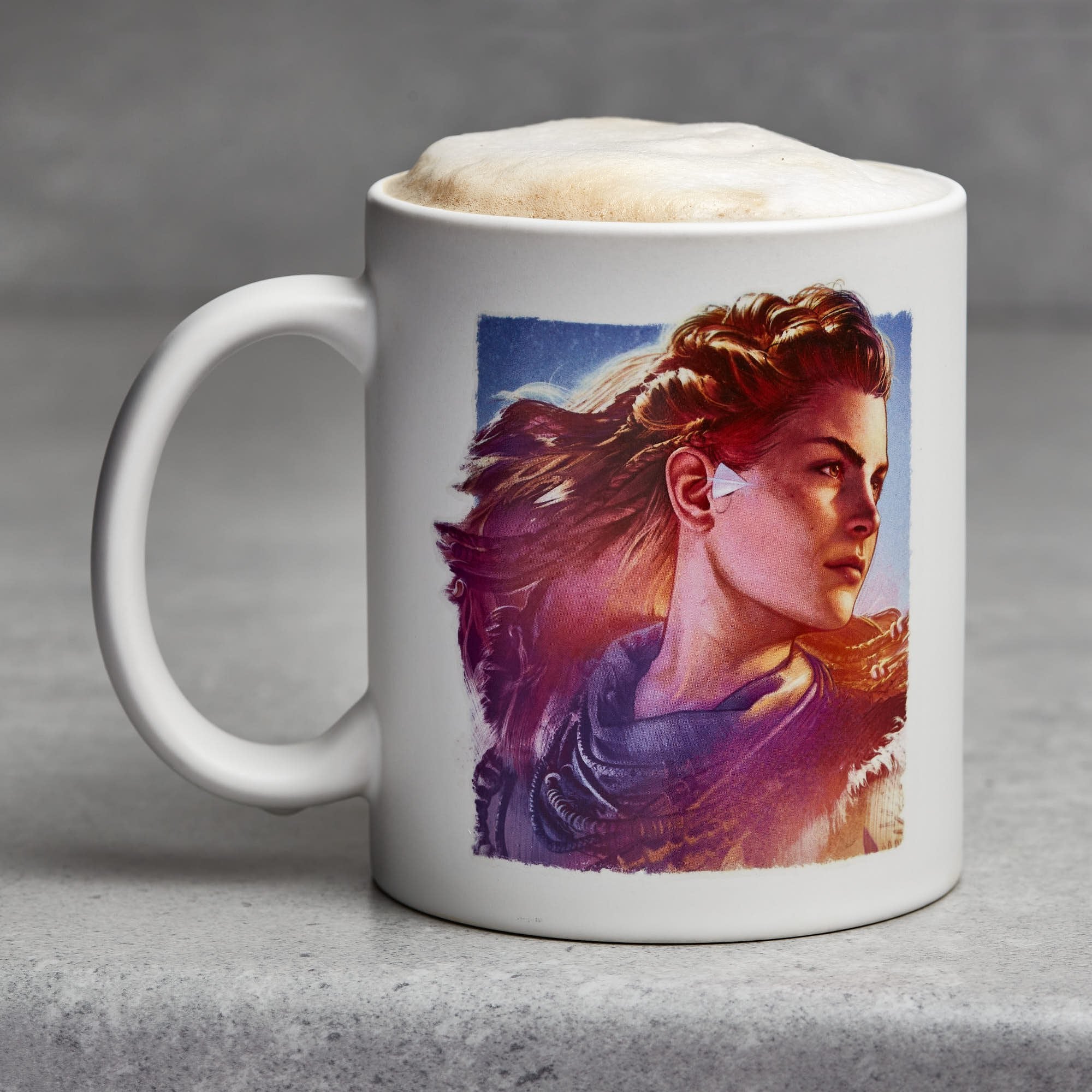 Numskull - Horizon Forbidden West - Mug thermoréactif Aloy - flash vidéo