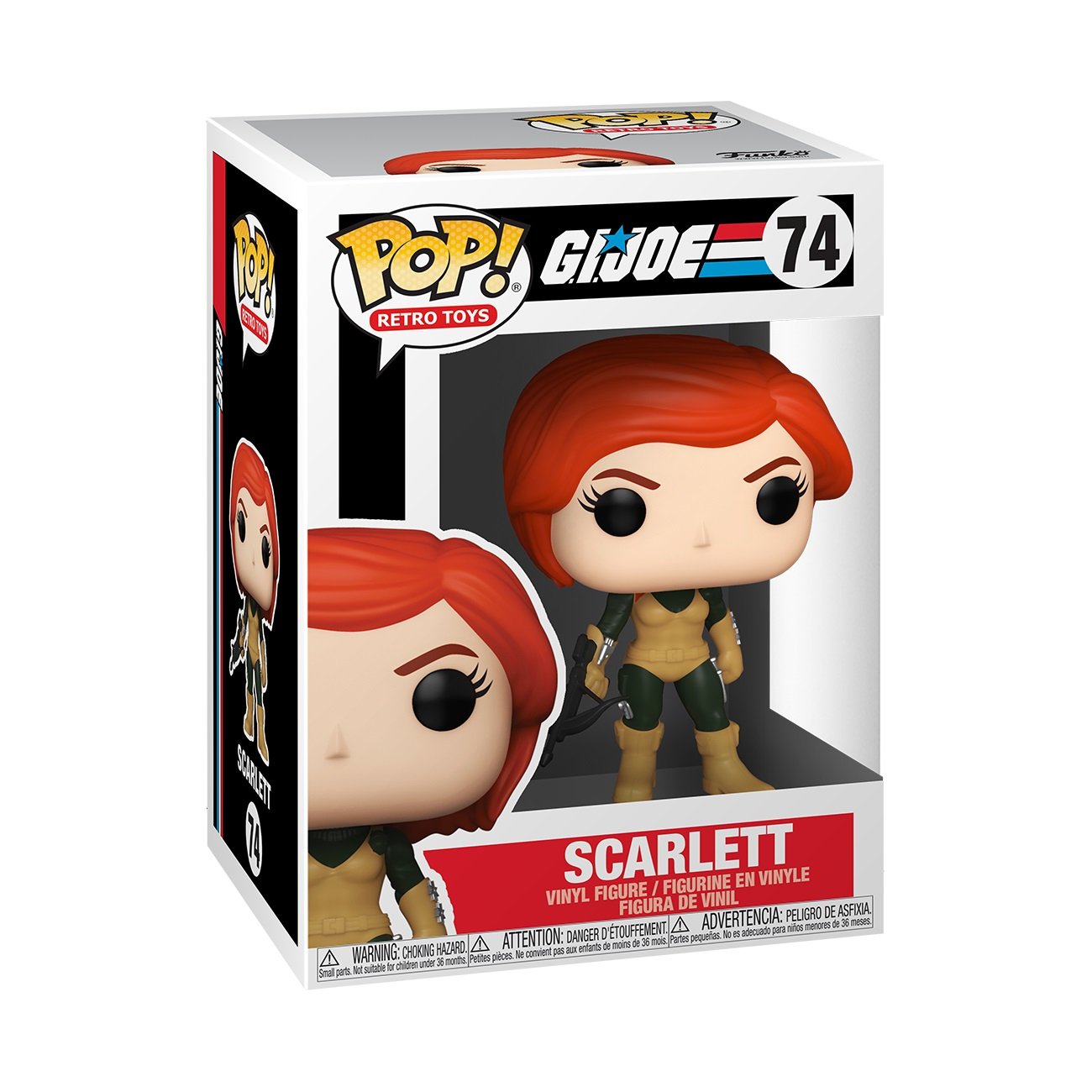 Funko Pop! Retro Toys: G.I. Joe - Scarlett - flash vidéo