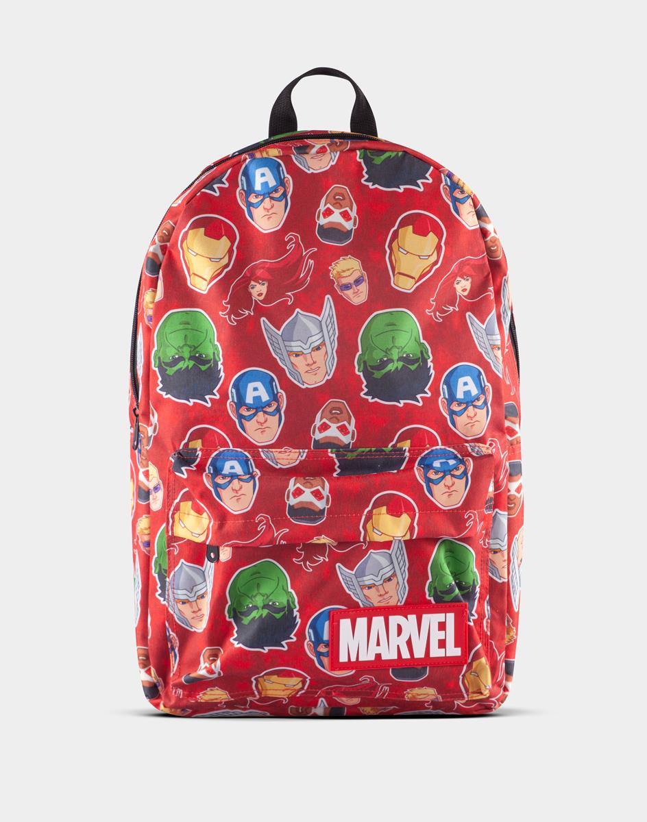Marvel - Characters AOP Backpack - flash vidéo