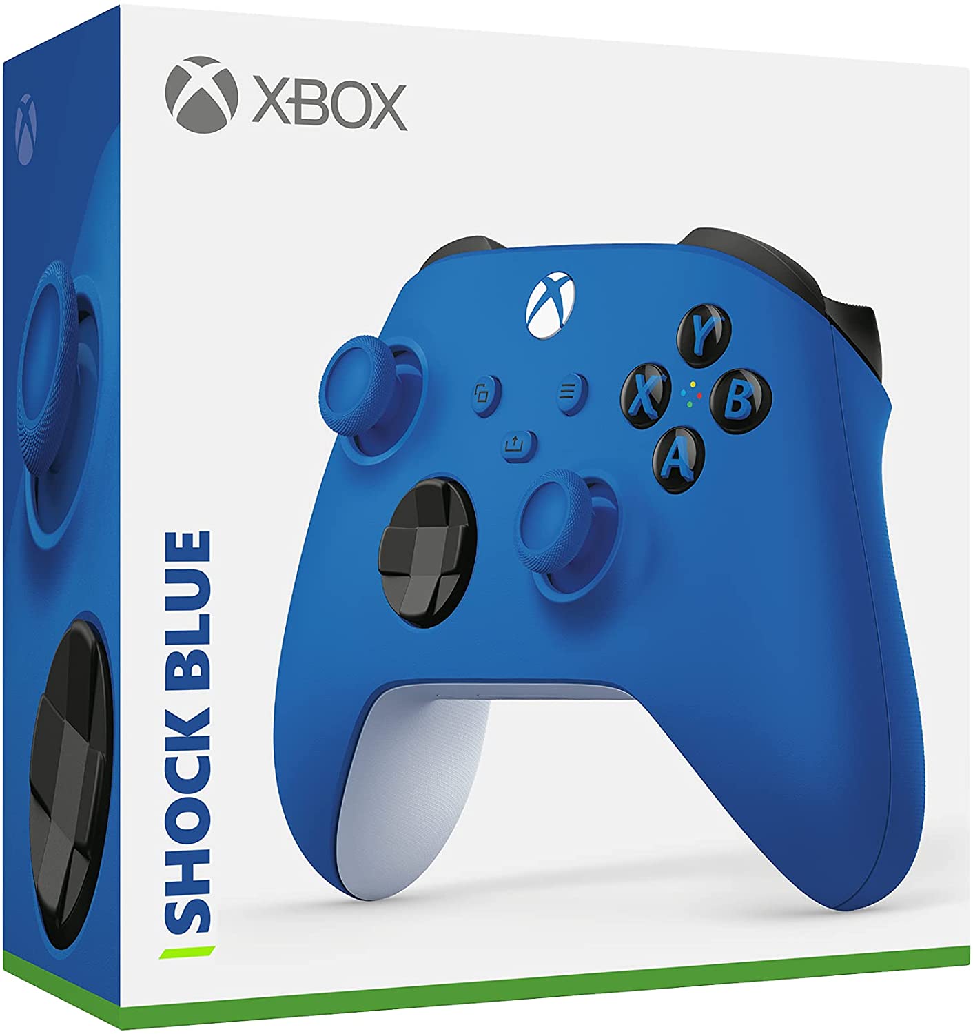 Manette sans fil Xbox Shock Blue pour Xbox Series X|S, Xbox One, Windows 10 et Mobile - flash vidéo