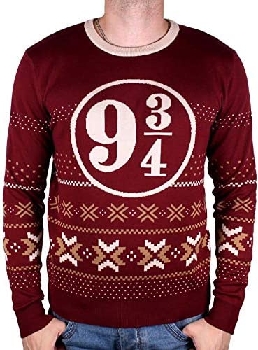 Harry Potter - Pull de Noël 9 3/4 L - flash vidéo