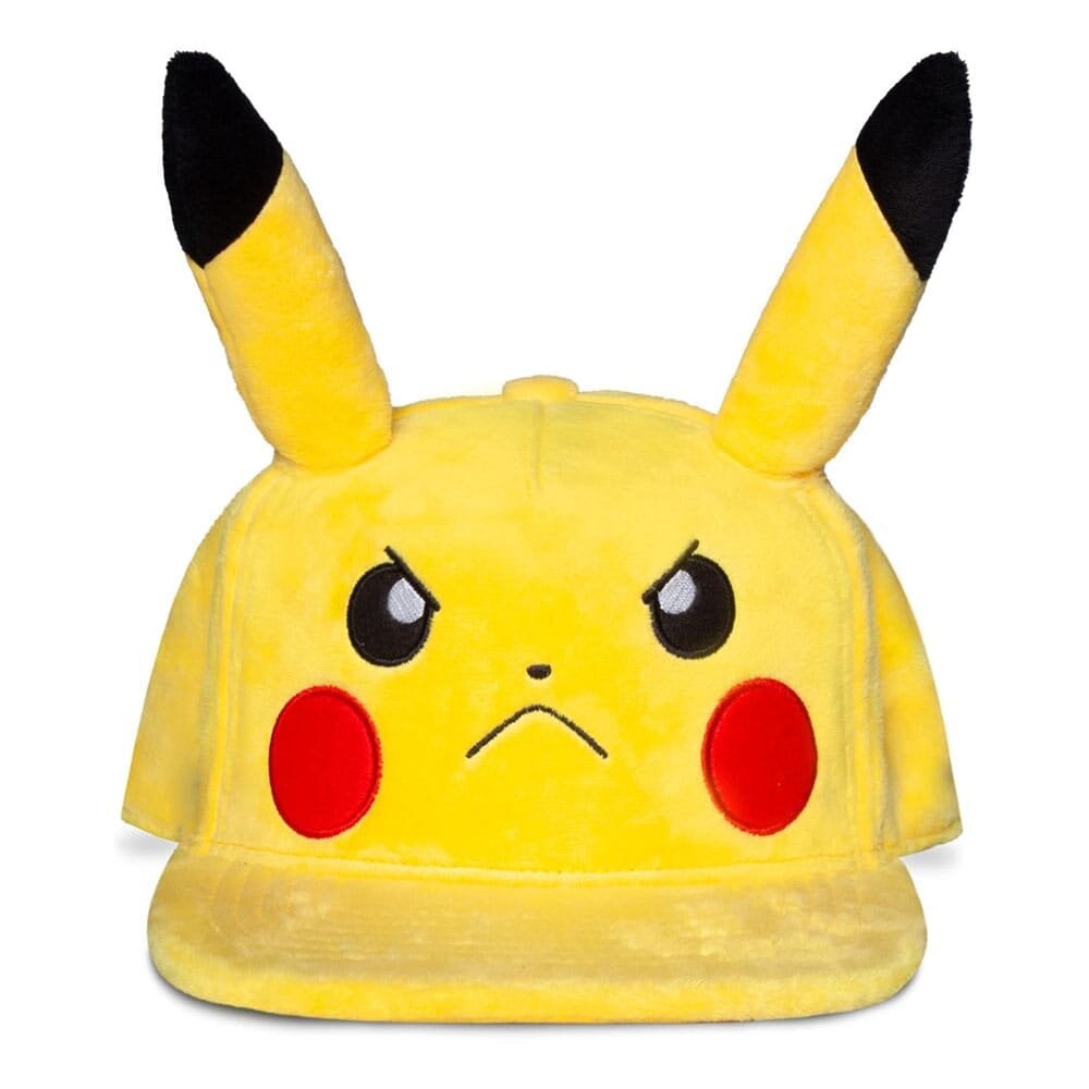 Pokémon - Casquette Snapback "Pikachu en Colère" - flash vidéo