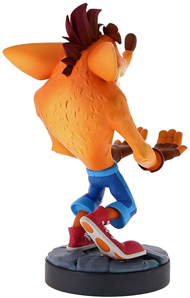 Cable Guys - Crash Bandicoot 4 - Crash Support Chargeur pour Téléphone et Manette - flash vidéo