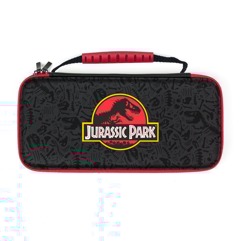 Jurassic Park - Housse de transport officielle Logo du Jurassic Park pour Nintendo Switch - flash vidéo