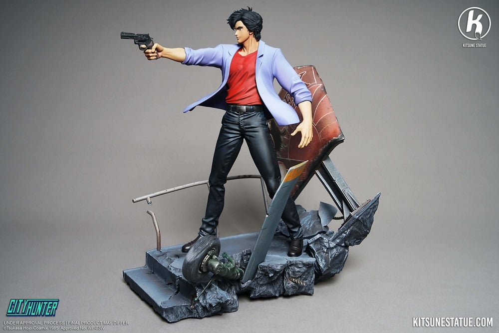 Legend Figure - City Hunter - Ryô Saeba (Nicky Larson) 1/6 Statue 36cm - flash vidéo