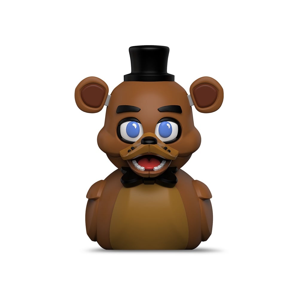 Numskull - Mini TUBBZ Canard de bain - Five Nights at Freddy's - Freddy (Édition baignoire) - 8cm - flash vidéo