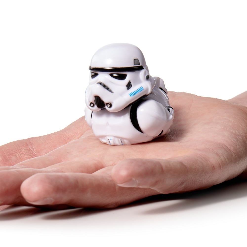 Numskull - Mini TUBBZ Canard de bain - Star Wars - Stormtrooper (Édition baignoire) - 8cm - flash vidéo
