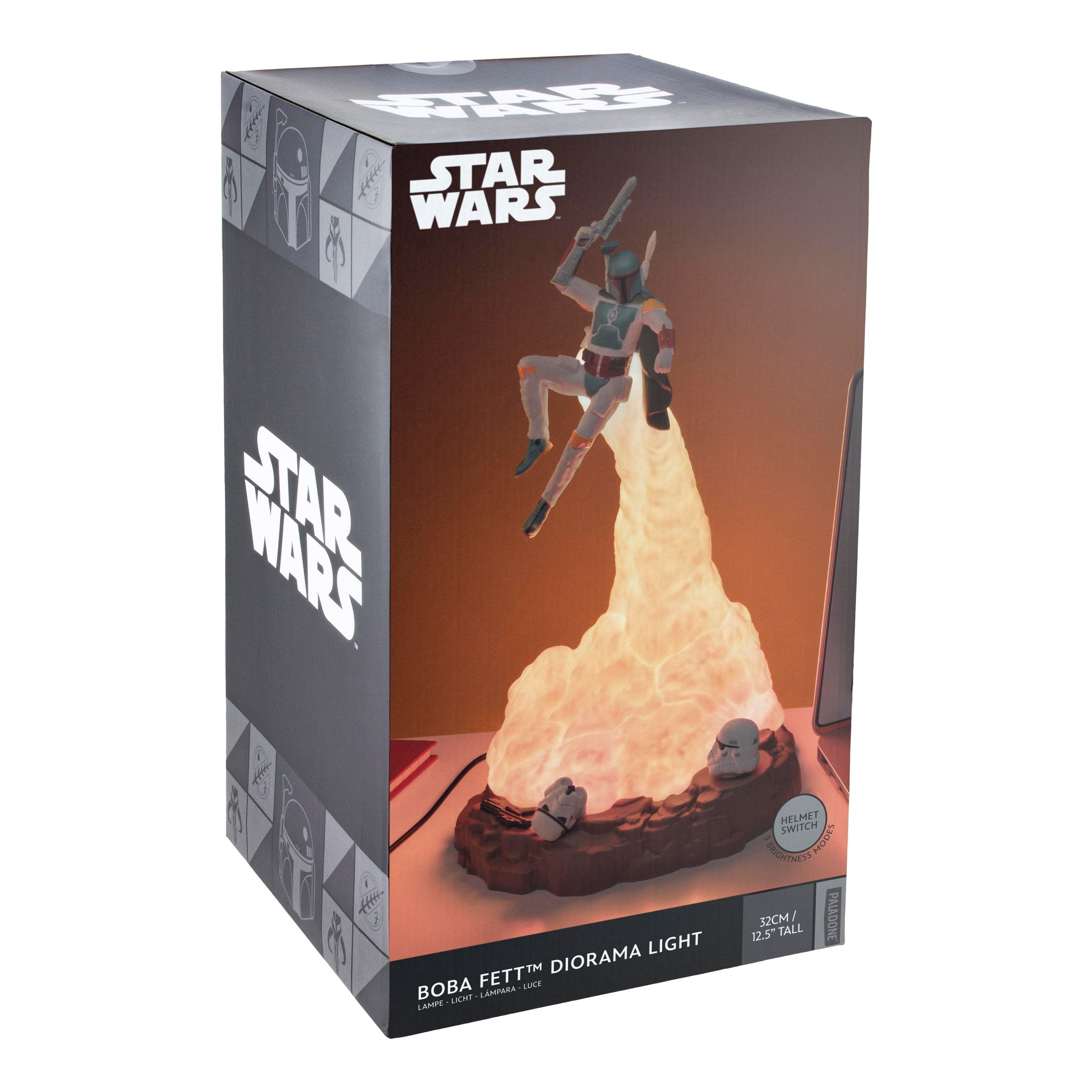 Star Wars: The Book of Boba Fett - Lampe figurative de Boba Fett - flash vidéo