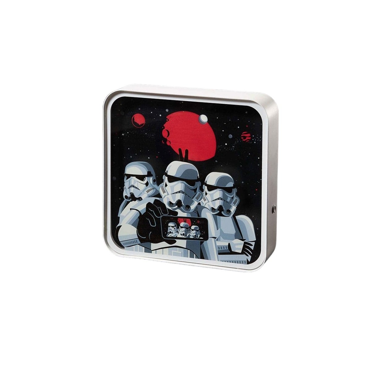 Star Wars - Lampe en plexiglas Stormtrooper - flash vidéo