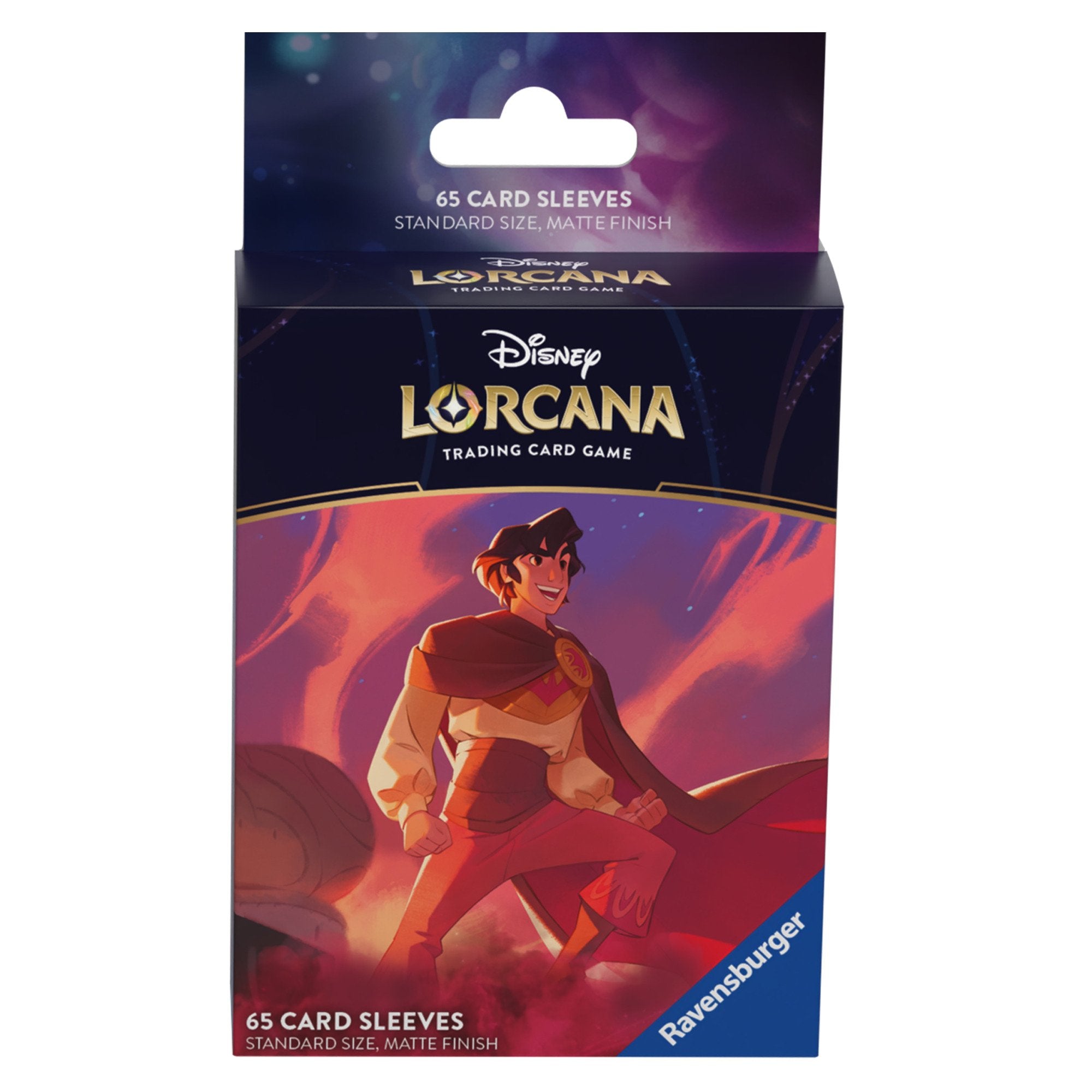 Disney Lorcana JCC : Ciel Scintillant - Pack de 65 Protèges-cartes Aladdin - flash vidéo