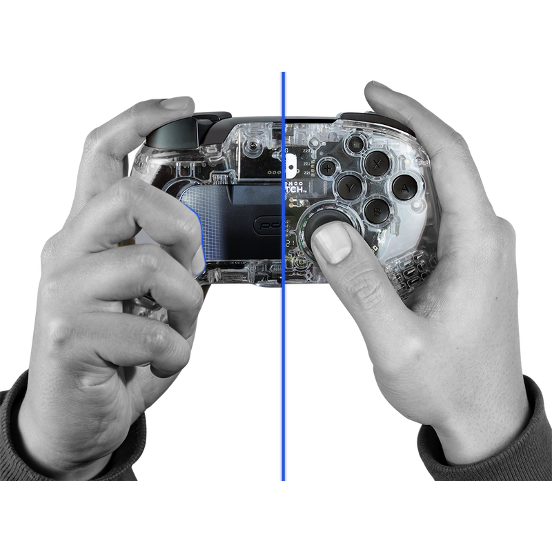 PDP - Manette sans fil Deluxe Afterglow pour Nintendo Switch et Switch OLED - flash vidéo