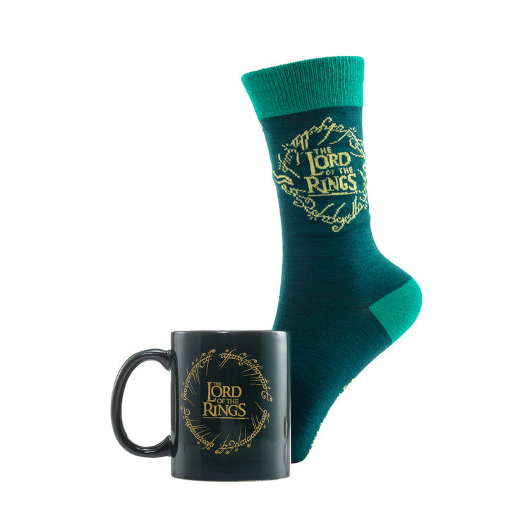 Le Seigneur des anneaux - Coffret cadeau avec tasse 315ml et paire de chaussette EU 41-45 "Lord of the Rings" - flash vidéo